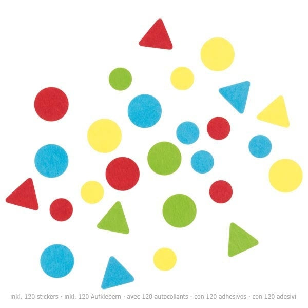 Vlaggenlijn - Katoen/vilt incl. versiering