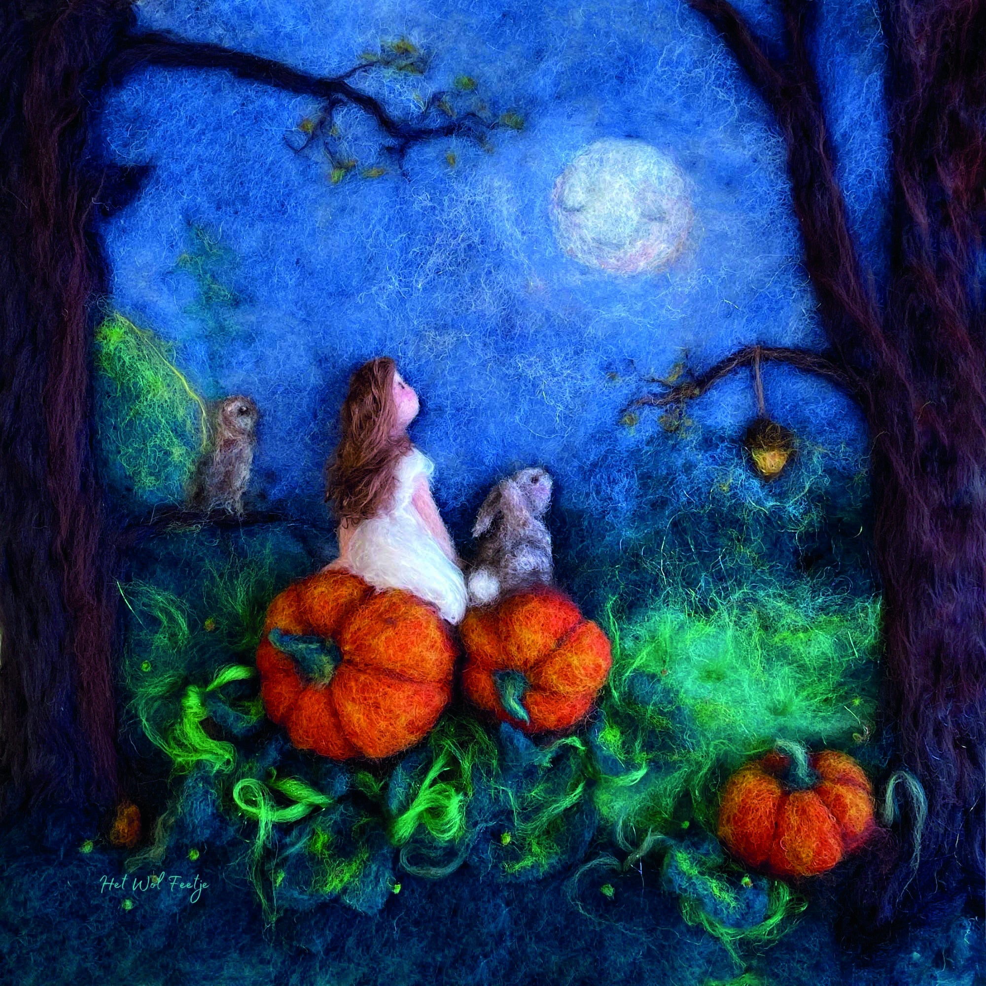 Silhouette Mother Moon - Het Wol Feetje