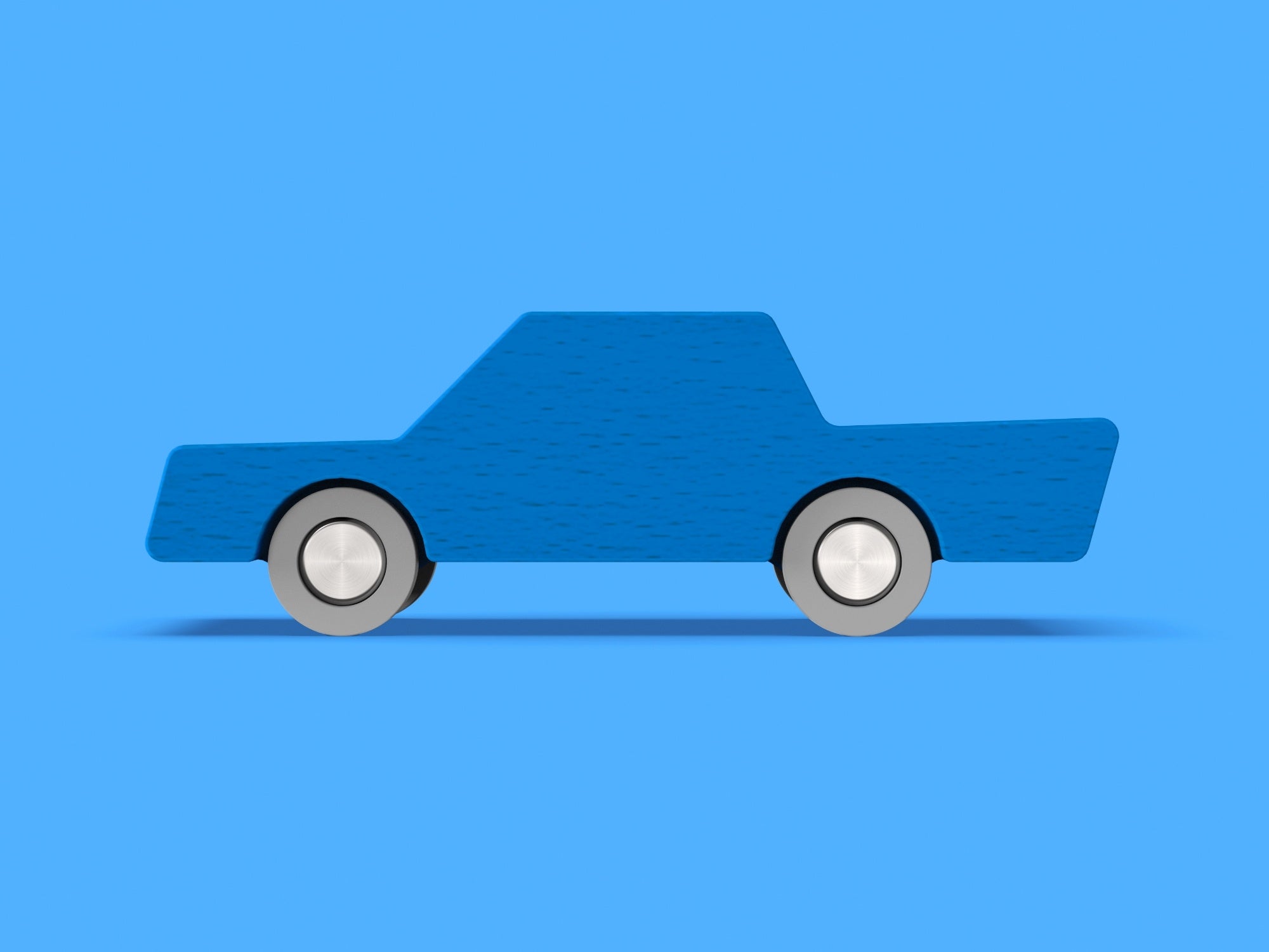 Back and Forth Car - Blauw