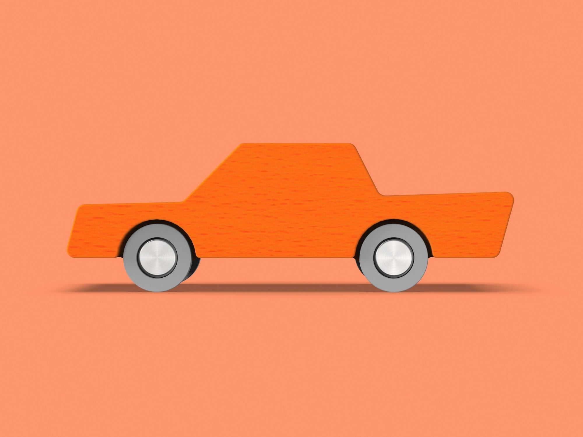 Back and Forth Car - Oranje