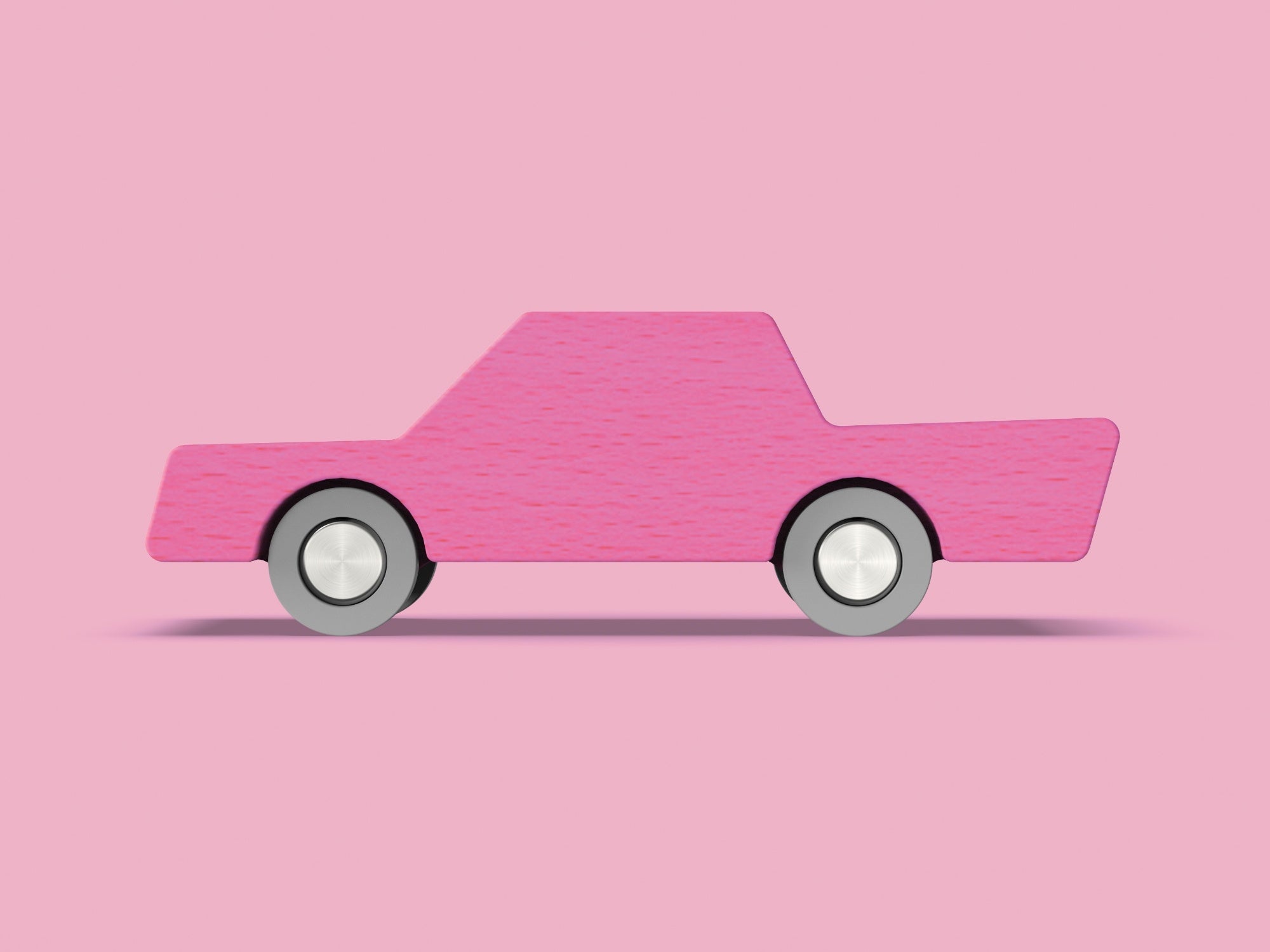 Back and Forth Car - Roze