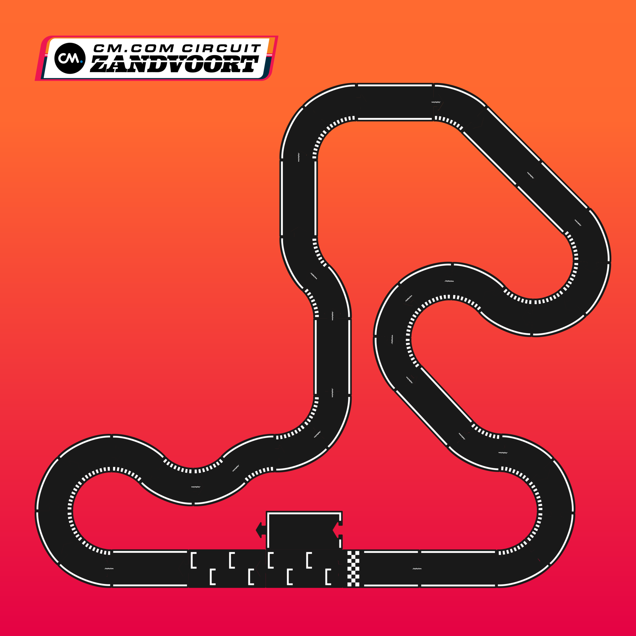 Waytoplay Circuit Zandvoort Race Track - 40 delen