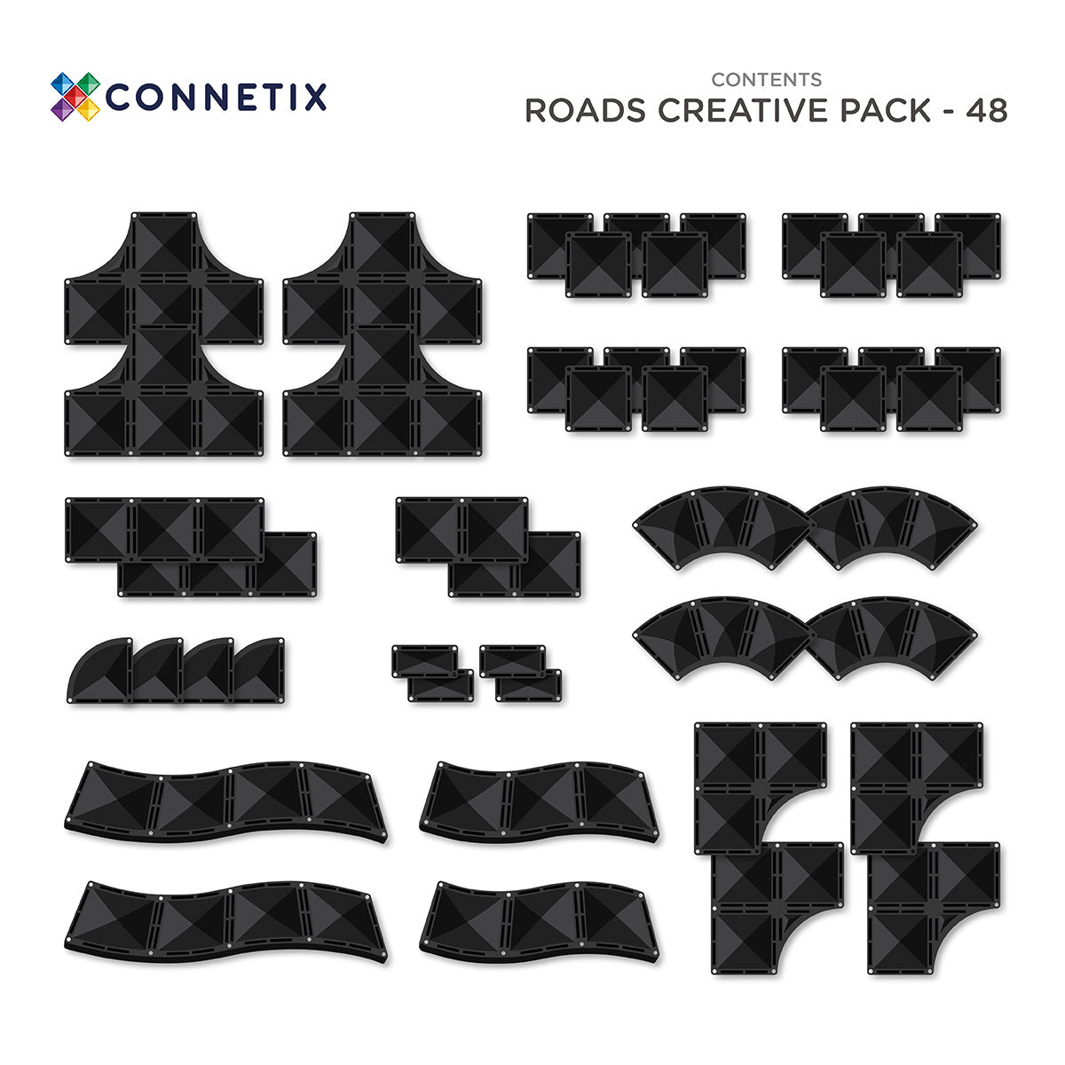 Roads Creative Pack - 48 delig