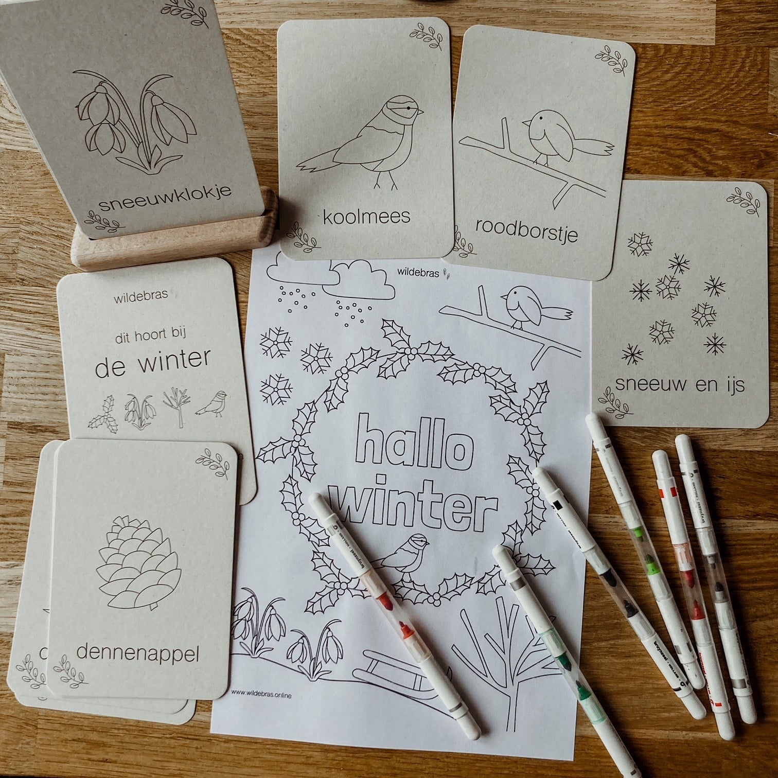 Flashcards Winter