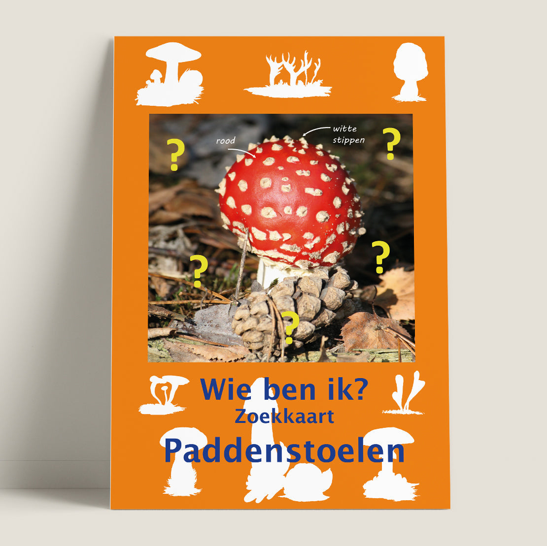 Wie ben ik? Zoekkaart Paddenstoelen