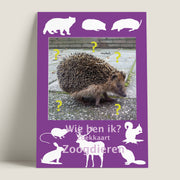 Wie ben ik? Zoekkaart Zoogdieren